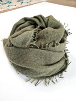 Kaschmir Schal Olive