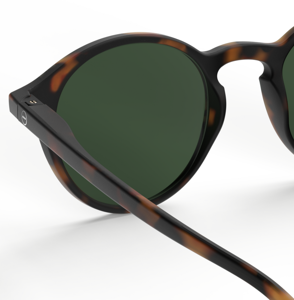 Sonnenbrille #D Tortoise Green Lenses von Izipizi